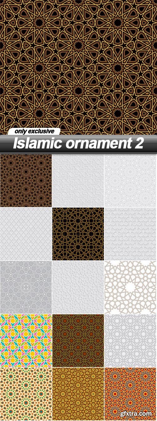Islamic ornament 2 - 15 EPS