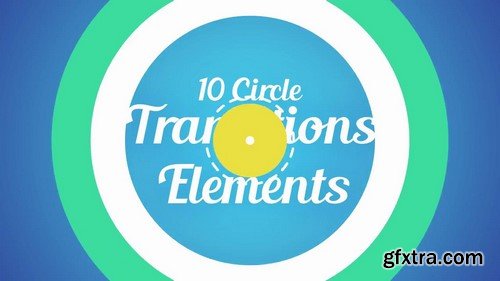 Motion Array - Circle Transitions and Elements After Effects Template