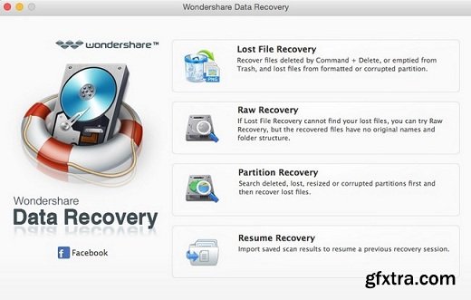 Wondershare Data Recovery 3.6.2 Multilingual (Mac OS X)