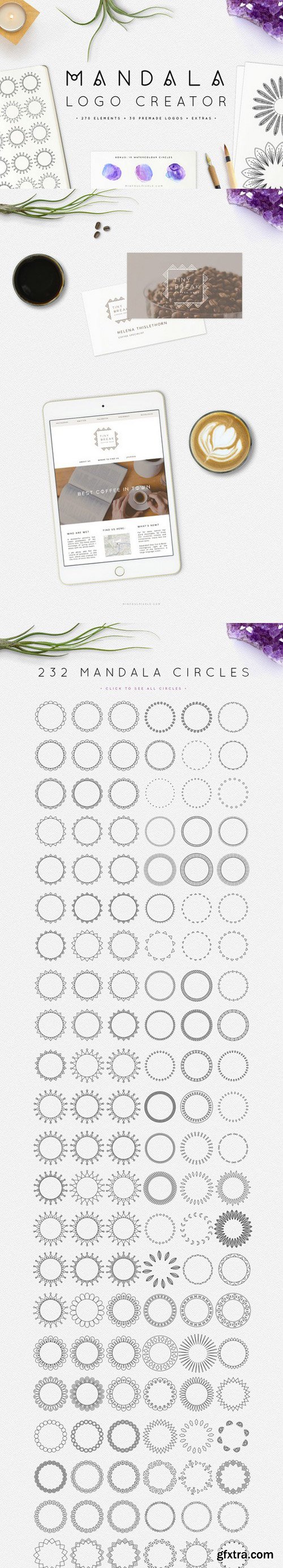 CM - Mandala Logo Creator 492346