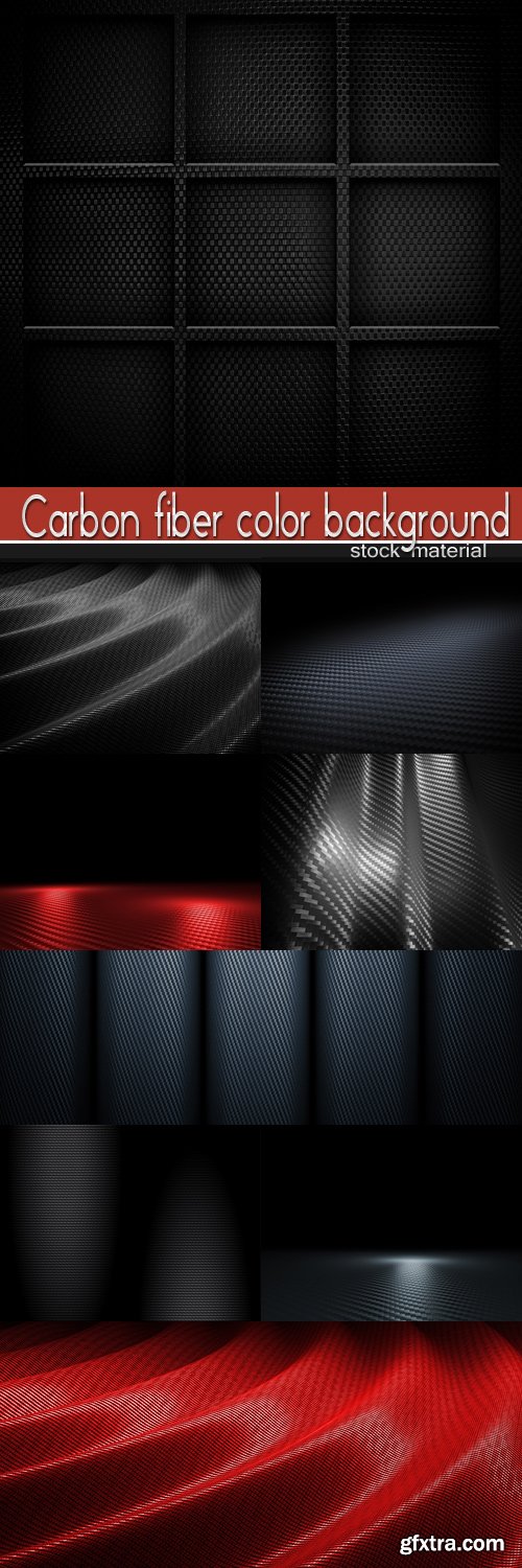 Carbon fiber color background