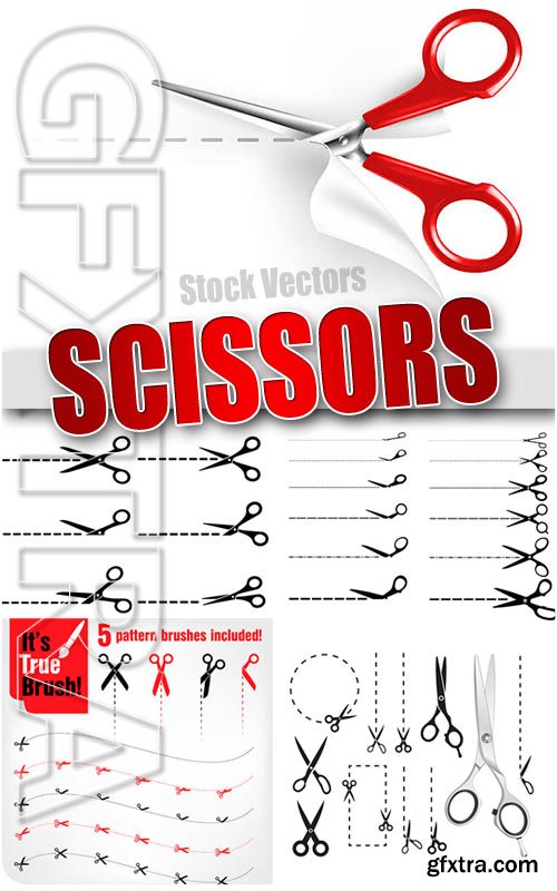Scissors - Stock Vectors