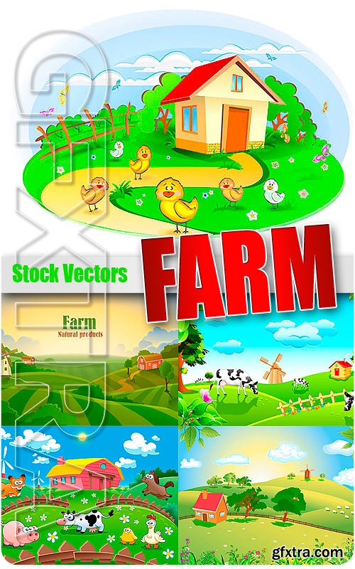 Farm - Stock Vectors