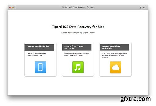 Tipard Studio iOS Data Recovery v8.0.28 (Mac OS X)