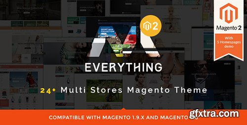 ThemeForest - Everything Store Magento 2 & Magento 1.9 - Multipurpose Responsive (Update: 22 March 16) - 12243332