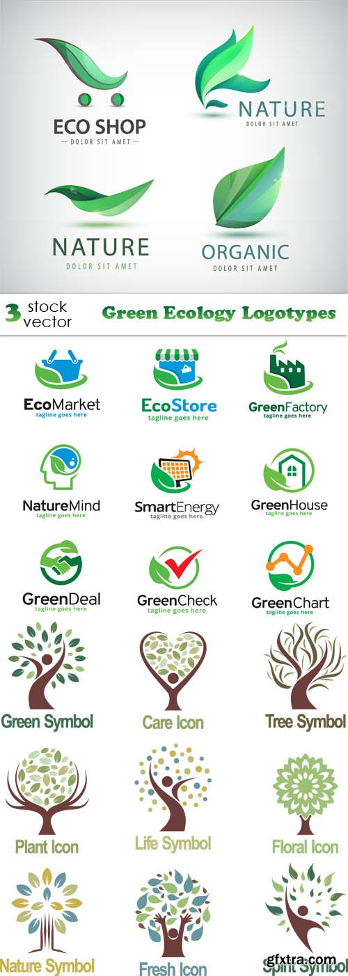 Vectors - Green Ecology Logotypes