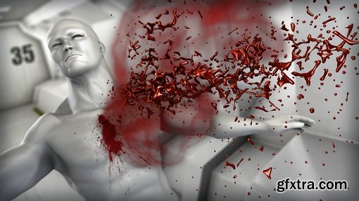 Creating Blood FX in Maya and RealFlow
