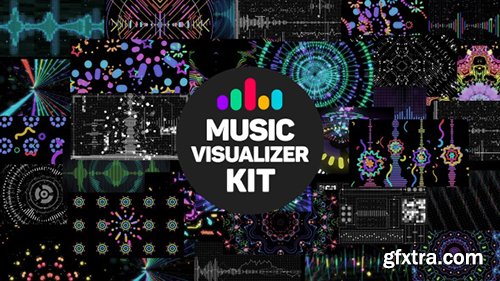 Videohive Music Visualizer Kit 13399700