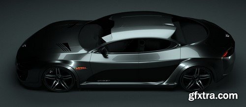 Affekta Shayleen concept sportcar - 3D Model