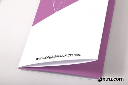 Original Mockup - Legal Quadfold Brochure PSD Mockup 03