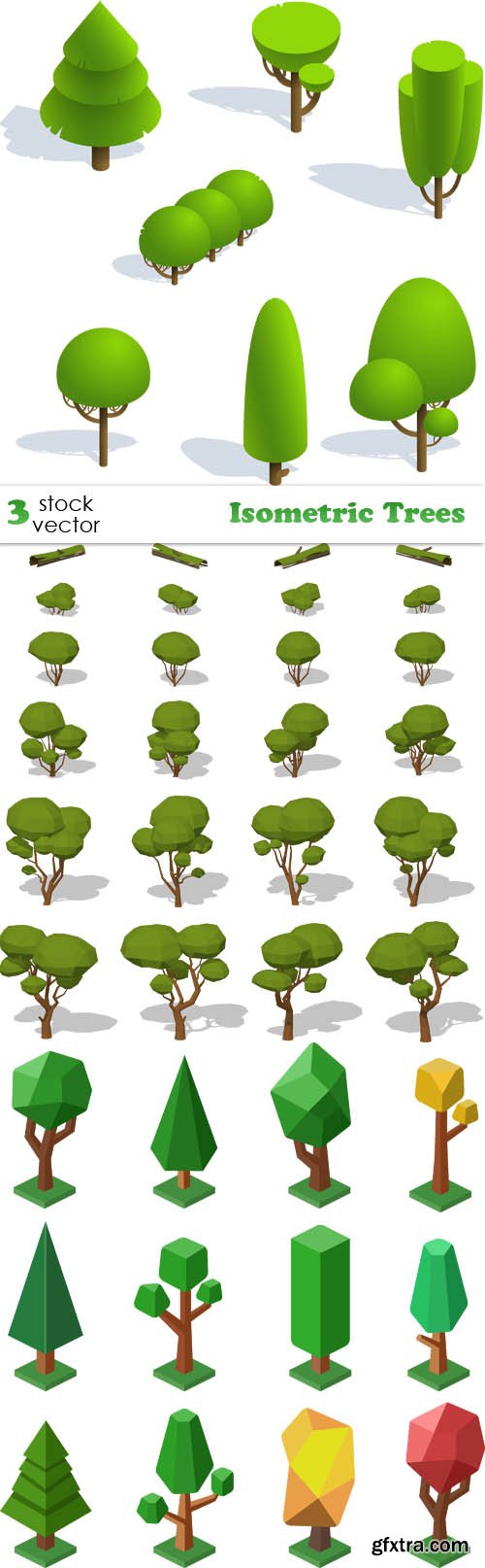 Vectors - Isometric Trees