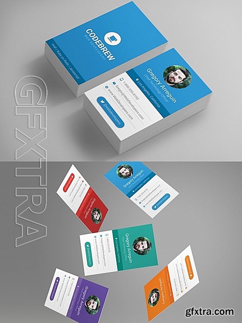 CM - Material Design Business Cards 702142