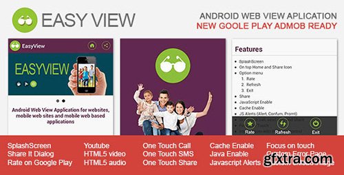 CodeCanyon - EasyView v1.4 - Android WebView App - 6322777