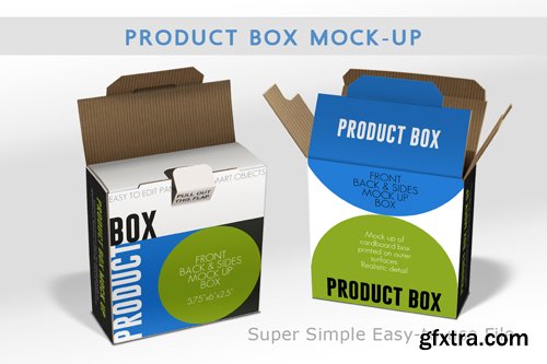 Cardboard Box Mock Up 722012