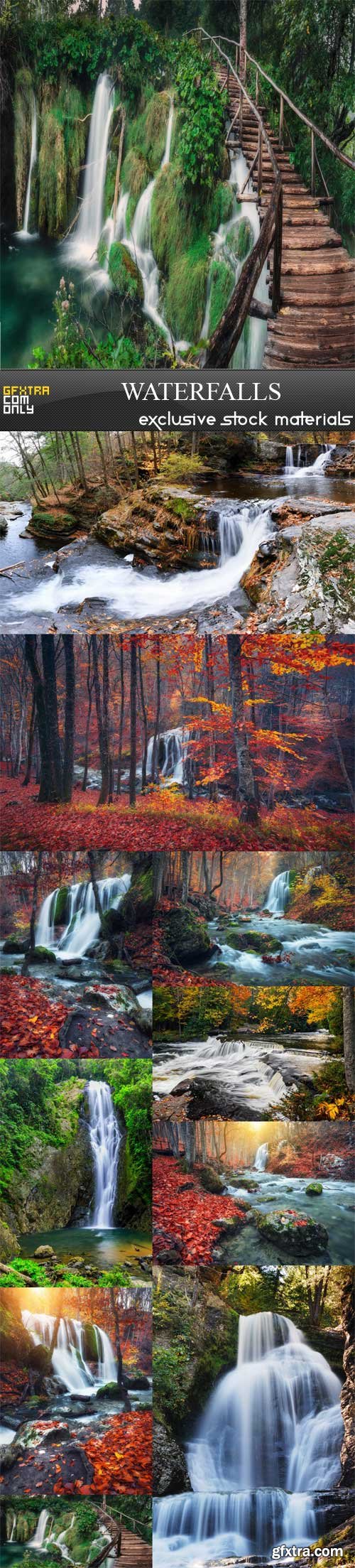 Waterfalls, 10 UHQ JPEG