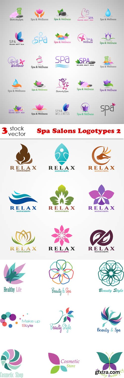 Vectors - Spa Salons Logotypes 2