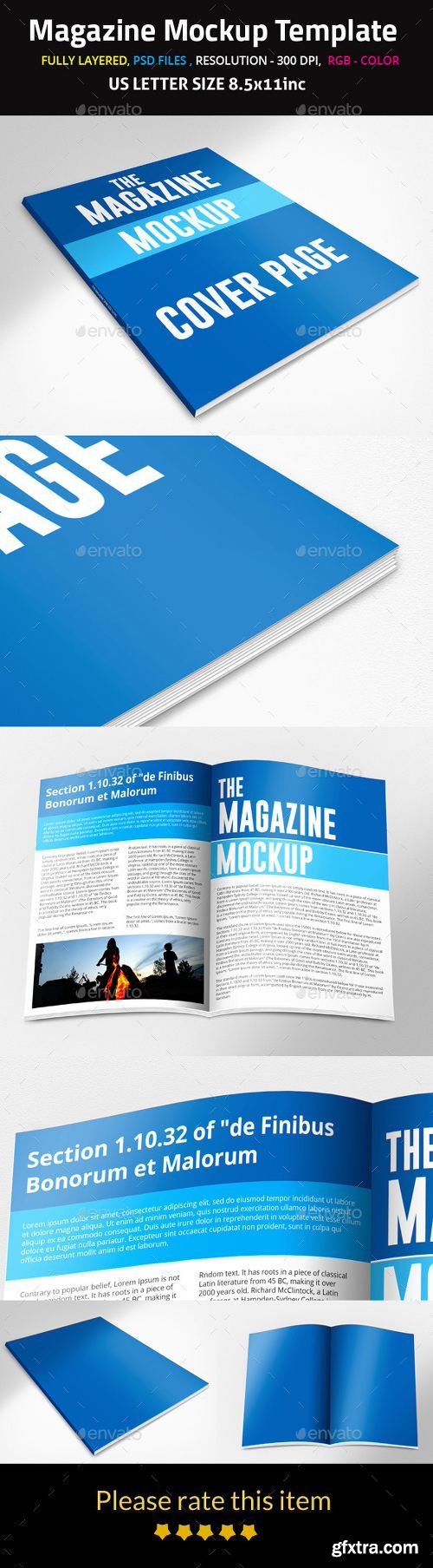 Graphicriver - Magazine Mockup Template 8608381