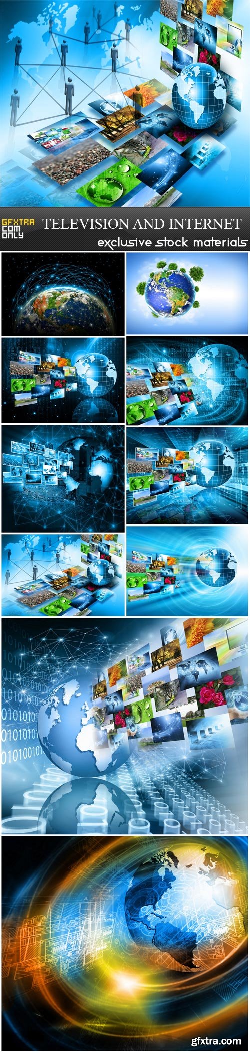 Television and internet production technology concept, 10 UHQ JPEG