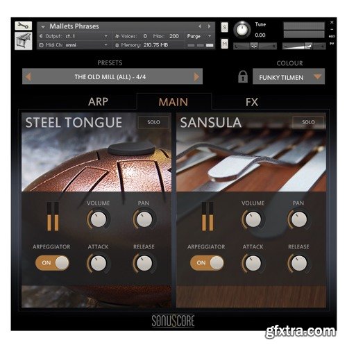 Sonuscore Origins Vol 1 Steel Tongue and Sansula KONTAKT-FANTASTiC