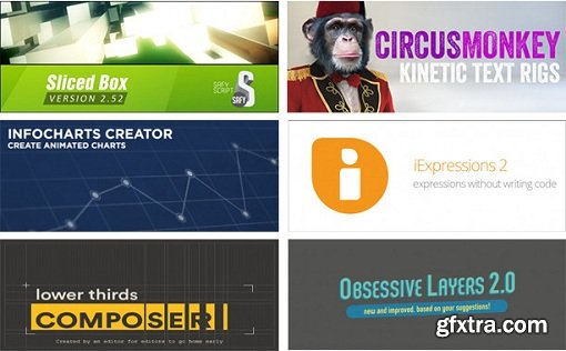 Aescripts Plugins Collection for After Effects (August 2017) Win/Mac