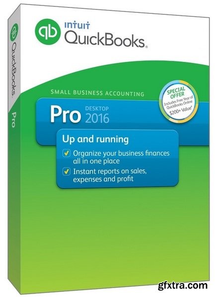 Intuit QuickBooks Desktop Pro 2016 16.0 R8