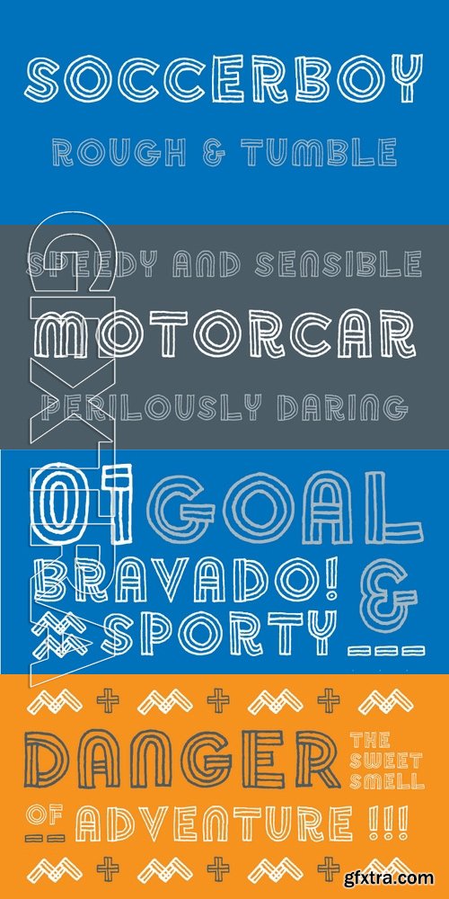 Soccerboy - 1 font: $99.00