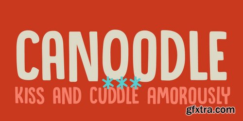Canoodle Font Family - 2 Fonts