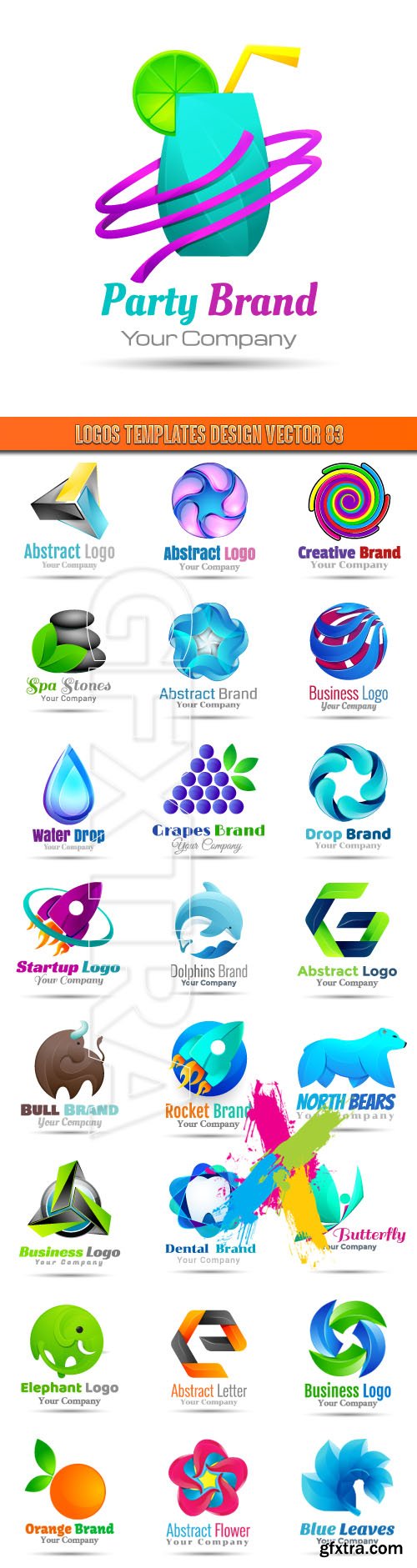 Logos Templates Design Vector 83