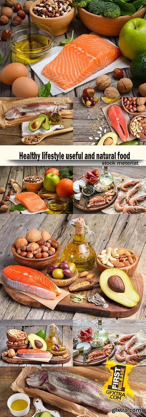 Healthy lifestyle useful and natural food
