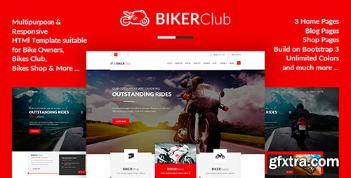 ThemeForest - BikersClub - HTML Template (Update: 4 February 16) - 13867249
