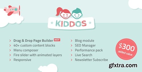 ThemeForest - Kiddos v1.1.1 - Hand Crafted Kids OpenCart Theme - 15218464