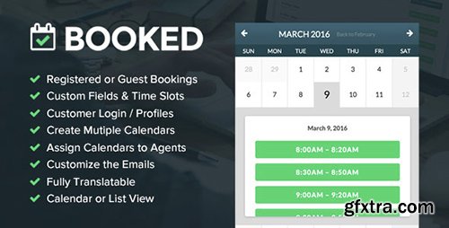 CodeCanyon - Booked Appointments v1.9.4 - Appointment Booking for WordPress - 9466968