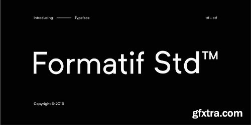FORMATIF STD Font Family 10 Fonts