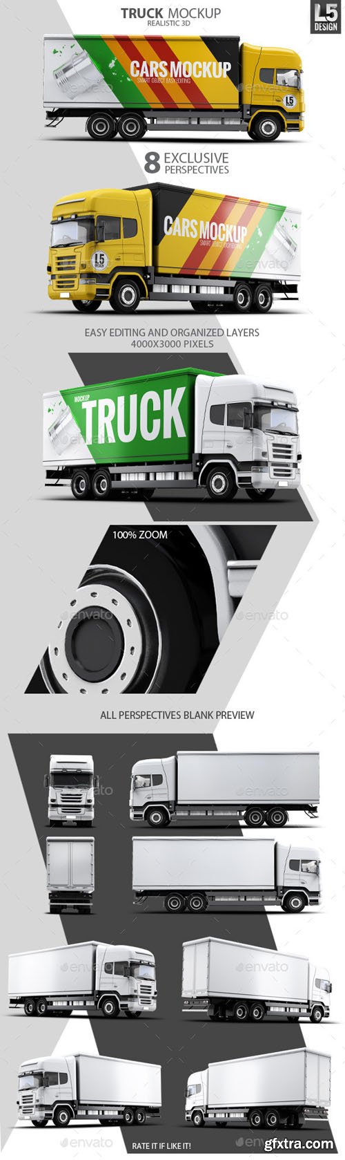 GR - Cargo Truck Mock-Up 10269980