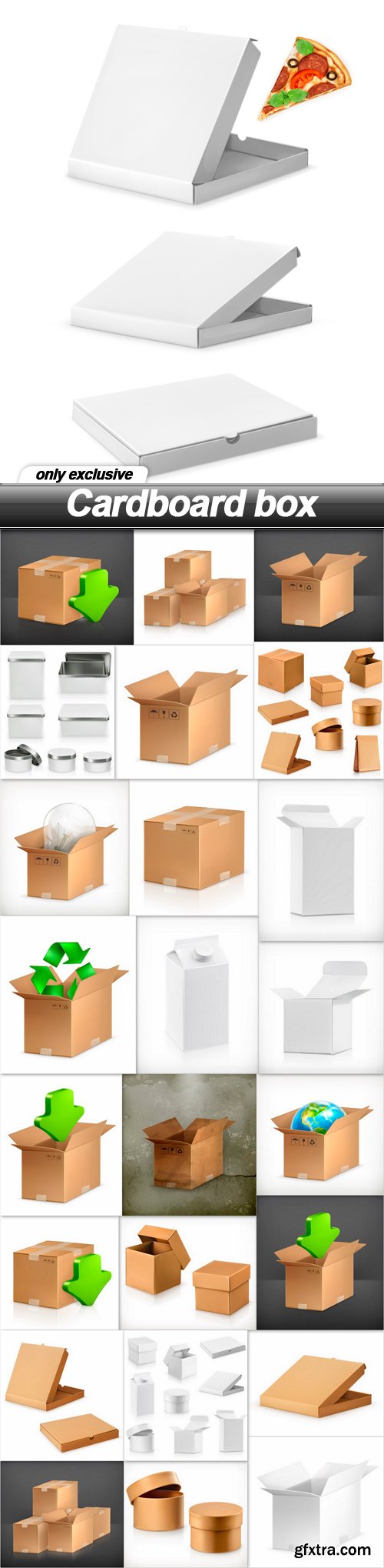 Cardboard box - 25 EPS