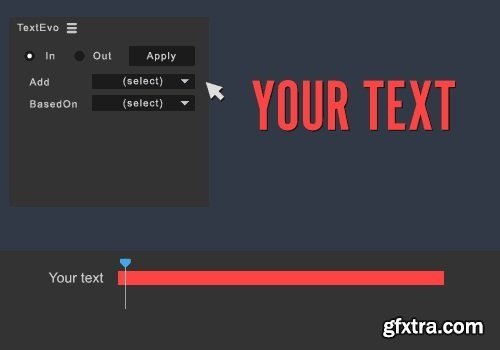 TextEvo v1.1 - Plugin for After Effects (Mac OS X)