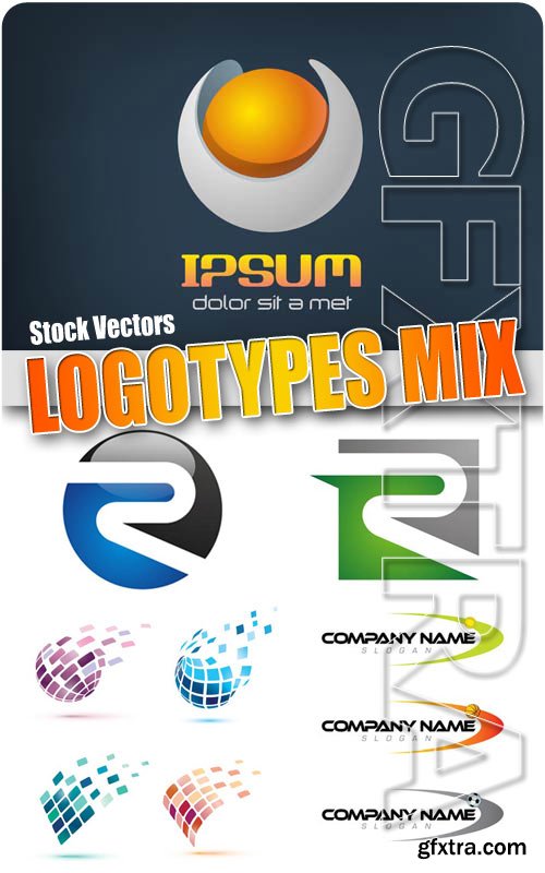 Logotypes mix - Stock Vectors