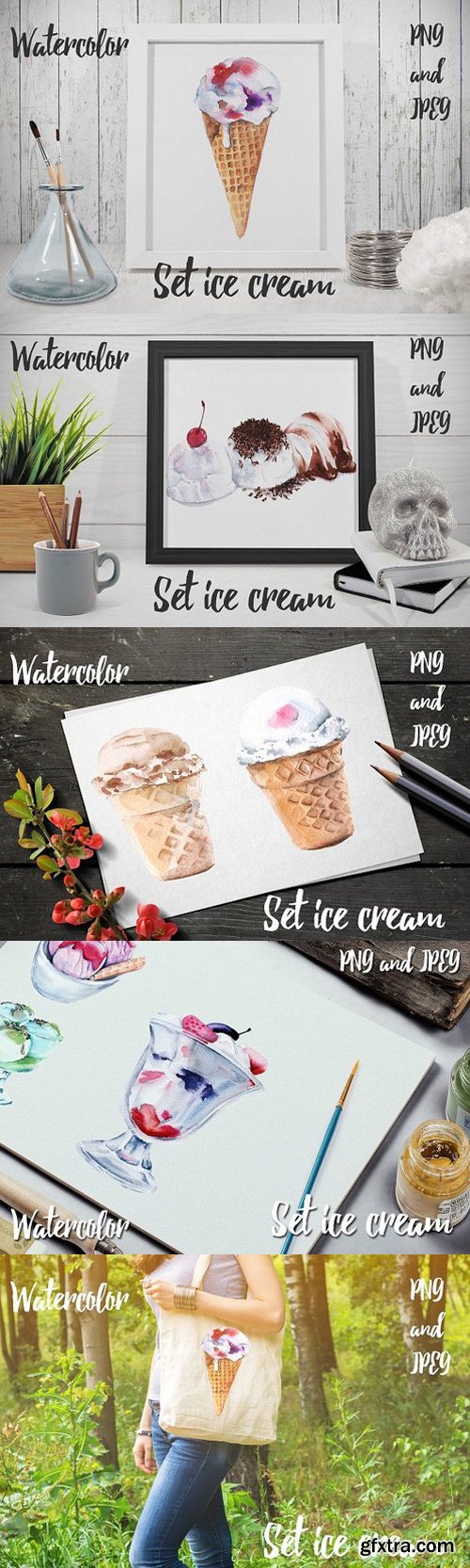 CM - Set ice cream 1150884