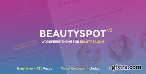 ThemeForest - BeautySpot v2.3.3 - WordPress Theme for Beauty Salons - 8020062