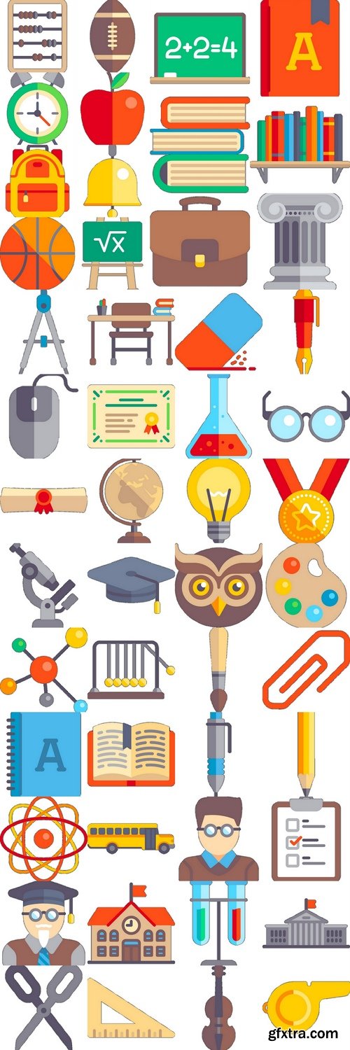 Education elements icon