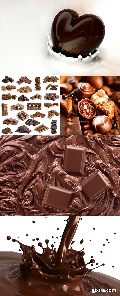 Chocolate raster graphics - 2