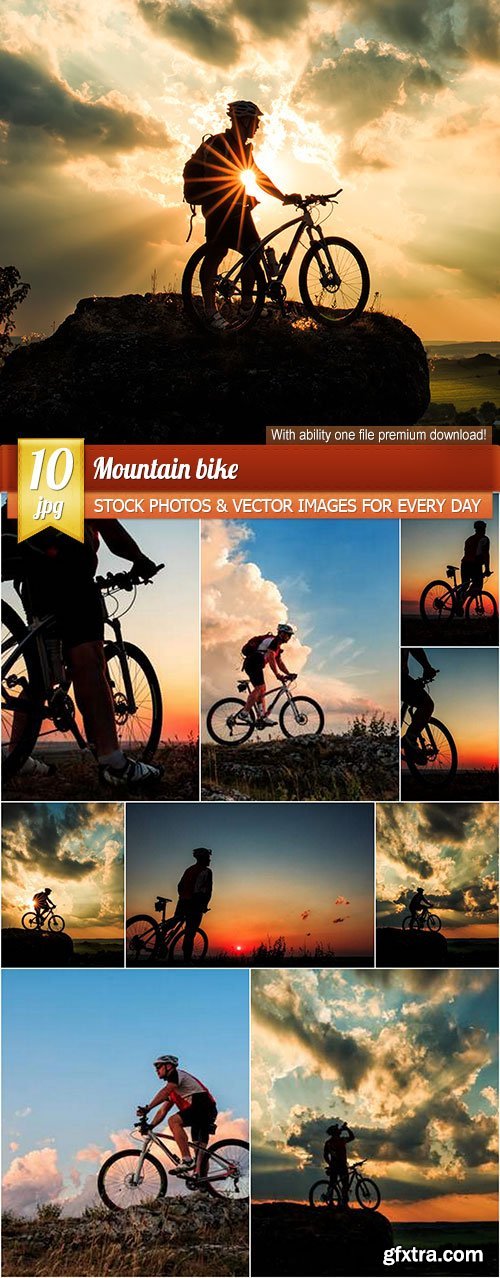Mountain bike, 10 x UHQ JPEG