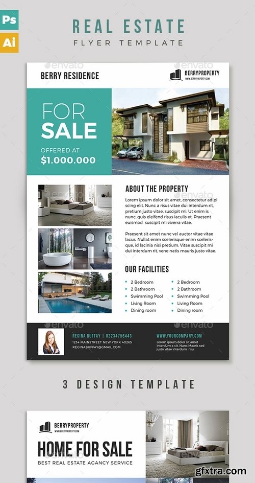 GraphicRiver - Real Estate Flyer 16901546