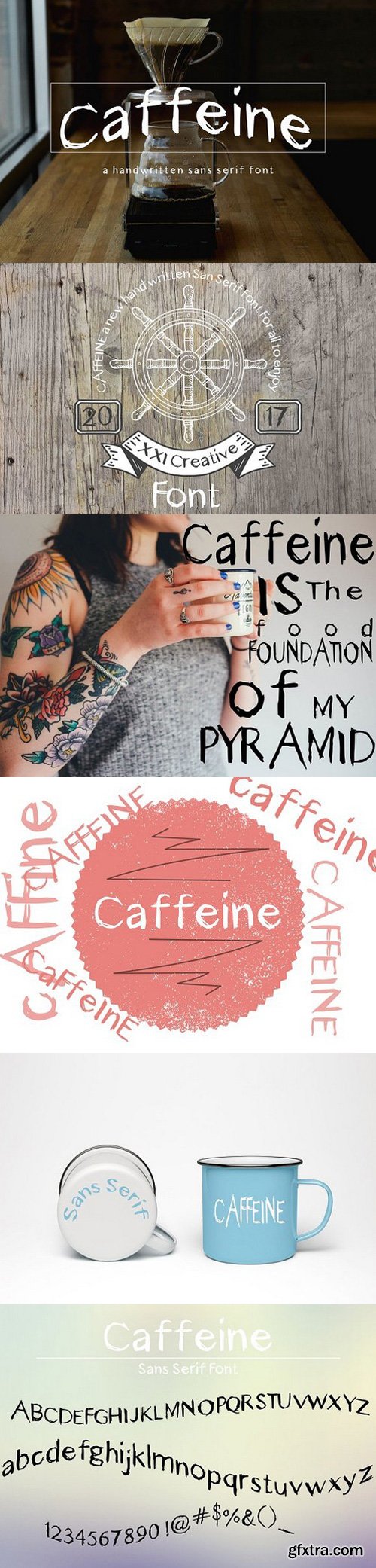 CM - Caffeine a Sans Serif Font 1235202