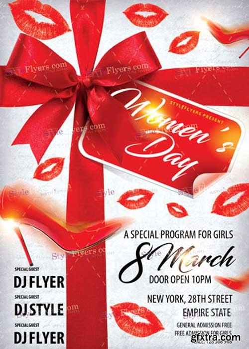Women’s Day Party V16 PSD Flyer Template