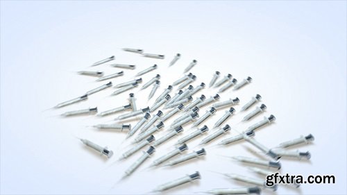 Medical needles animation