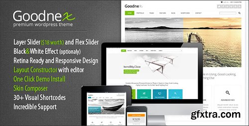 ThemeForest - Goodnex v1.1.5 - Creative Design Agency Responsive WordPress Theme - 4948491