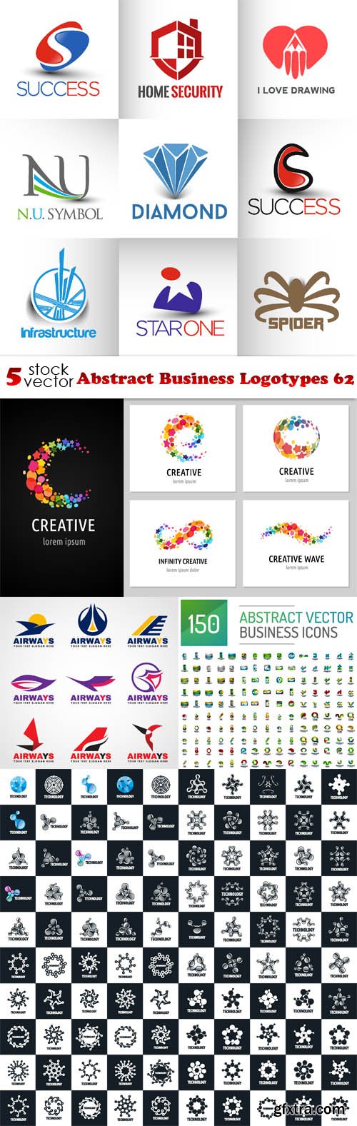 Vectors - Abstract Business Logotypes 62