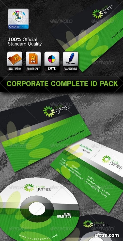 GraphicRiver - StudioGenas Business Corporate ID Pack + Logo 1052291