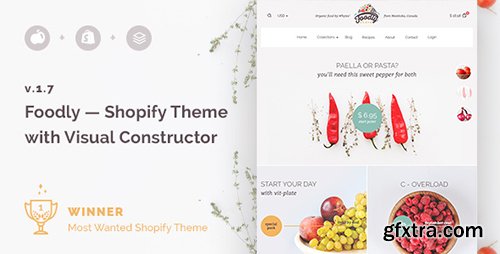 ThemeForest - Foodly v1.7.2 - One-Stop Shopify Grocery Shop - 15777451
